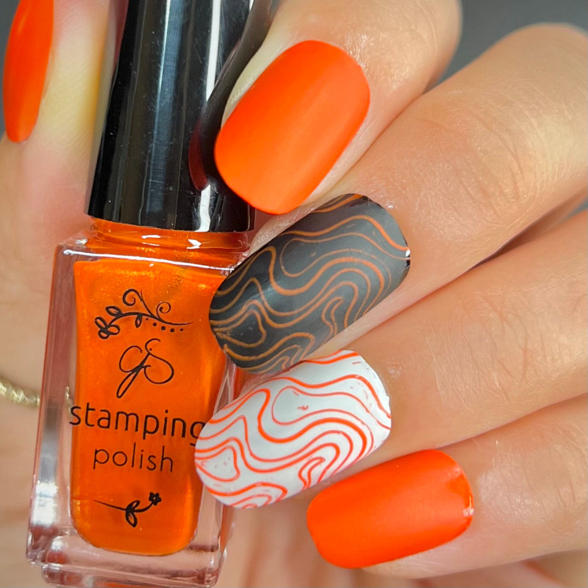 #151 Tiger - Nail Art Stamping Color (5 Free Formula)