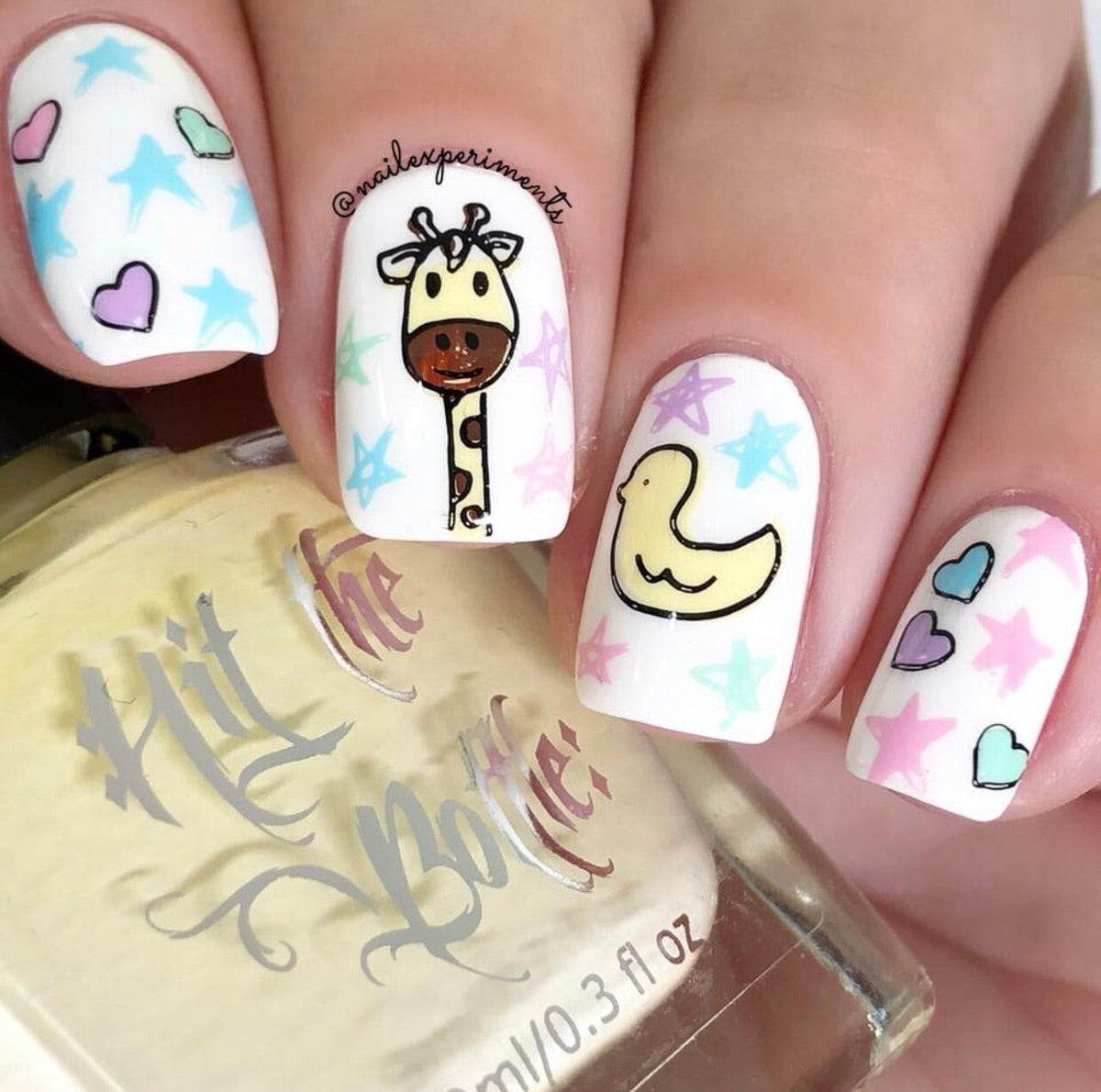 Little Blessings (CjSLC-29) Etched Nail Art Stamping Plate