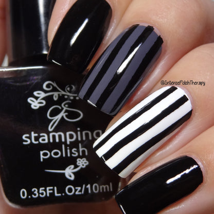 #1 More Like 1 AM Black - Nail Art Stamping Color (5 Free Formula).