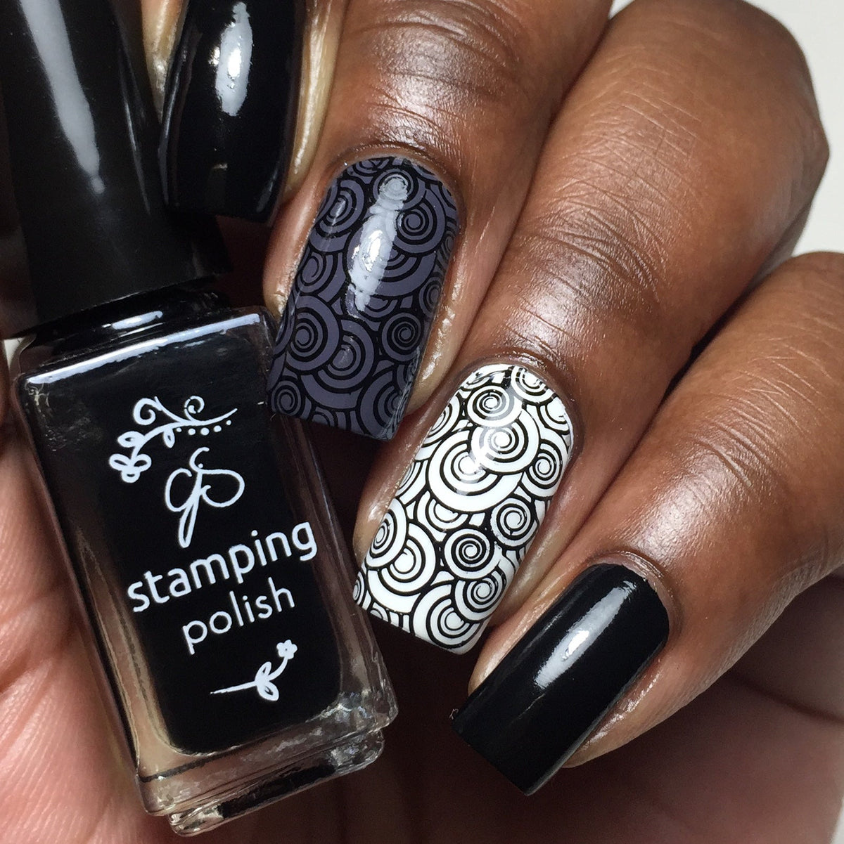 #1 More Like 1 AM Black - Nail Art Stamping Color (5 Free Formula).