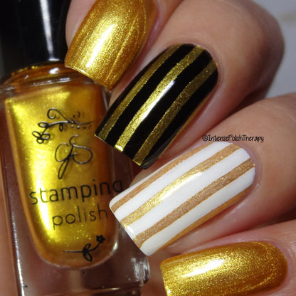 #3 All that Glitters - Nail Art Stamping Color (5 Free Formula)
