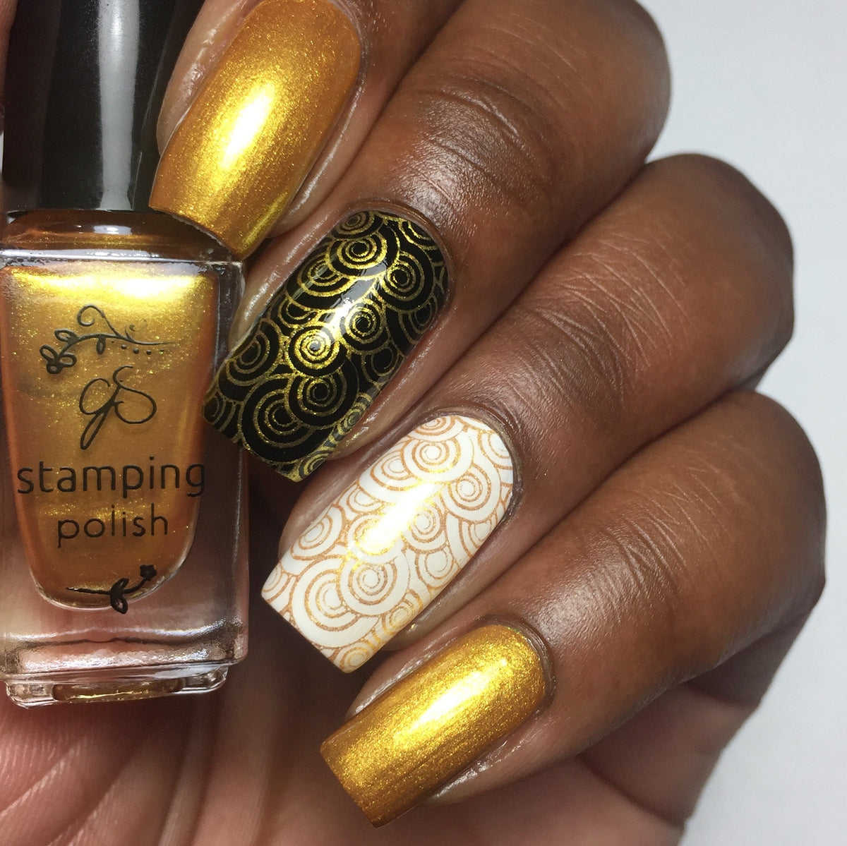 #3 All that Glitters - Nail Art Stamping Color (5 Free Formula)