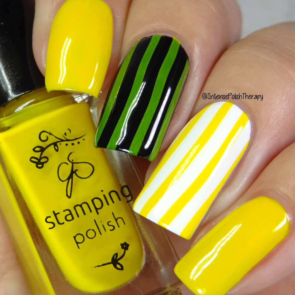 #8 You are my Sunshine - Nail Art Stamping Color (5 Free Formula)