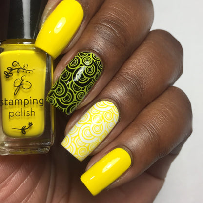#8 You are my Sunshine - Nail Art Stamping Color (5 Free Formula)