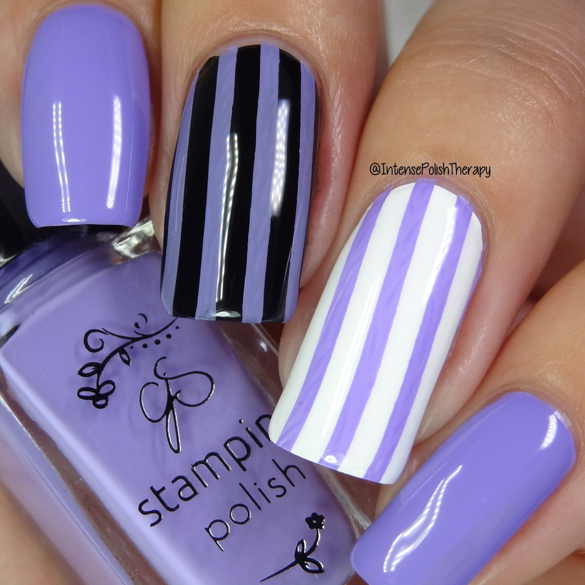 #17 Lynnie Loves Lavender - Nail Art Stamping Color (5 Free Formula)