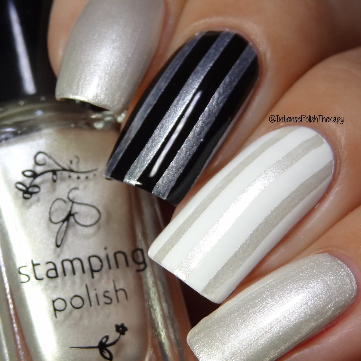 #34 Angelic White - Nail Art Stamping Color (5 Free Formula)
