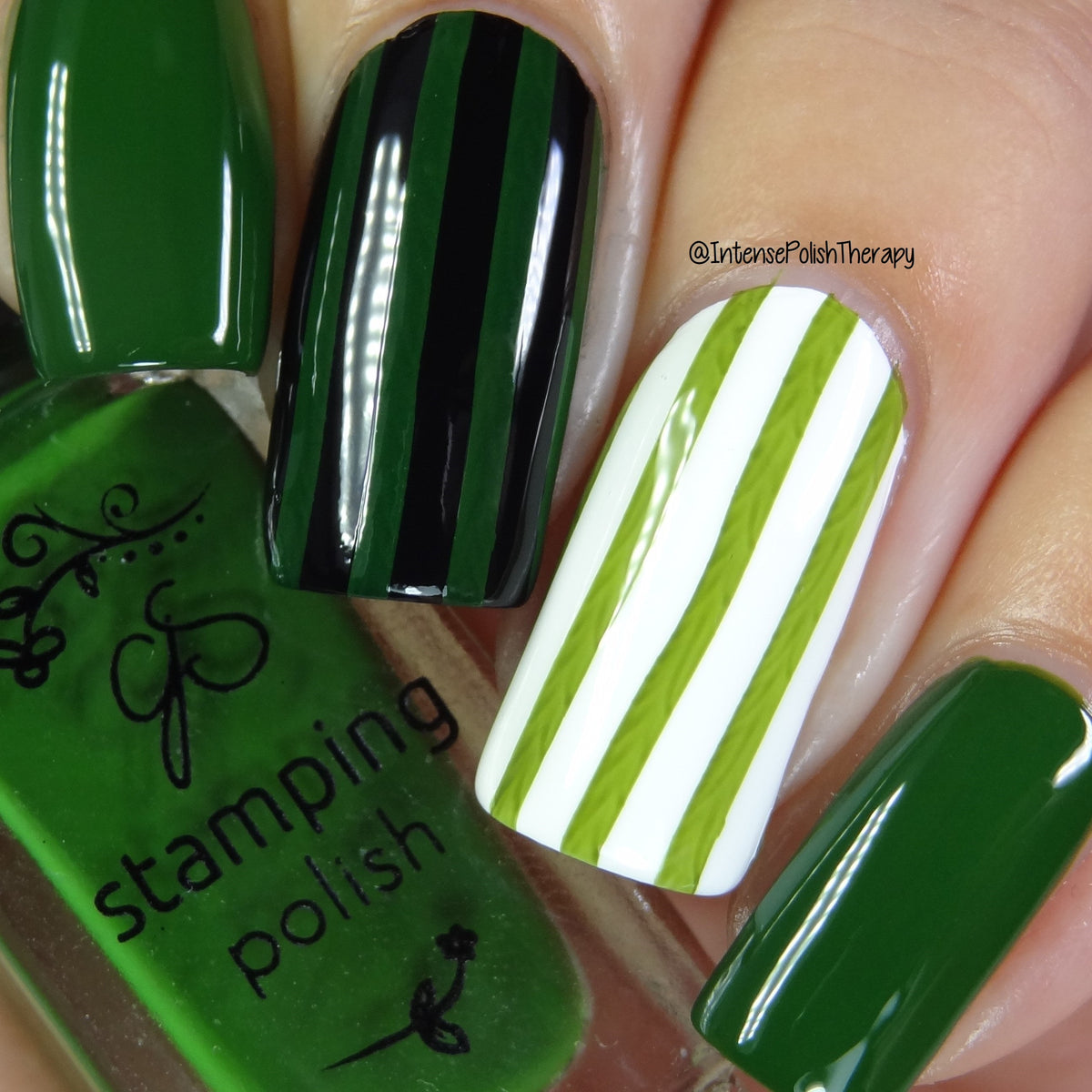#38  Mystic Moss - Nail Art Stamping Color (5 Free Formula)
