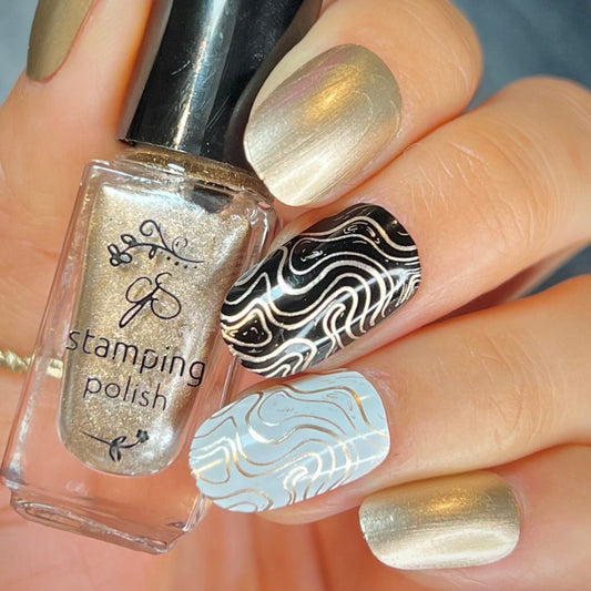 #51  Bring on the Bubbly - Nail Art Stamping Color (5 Free Formula)