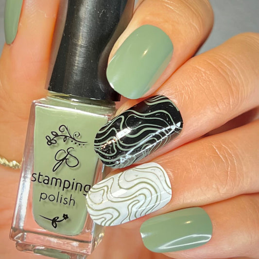 #213 Swamped!  - Nail Art Stamping Color (5 Free Formula)