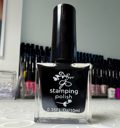 #1 More Like 1 AM Black - Nail Art Stamping Color (5 Free Formula).