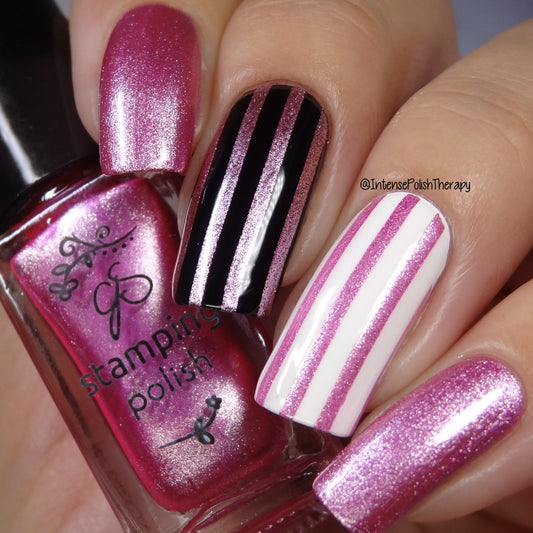 #94 Passionate Pink - Nail Art Stamping Color (5 Free Formula)