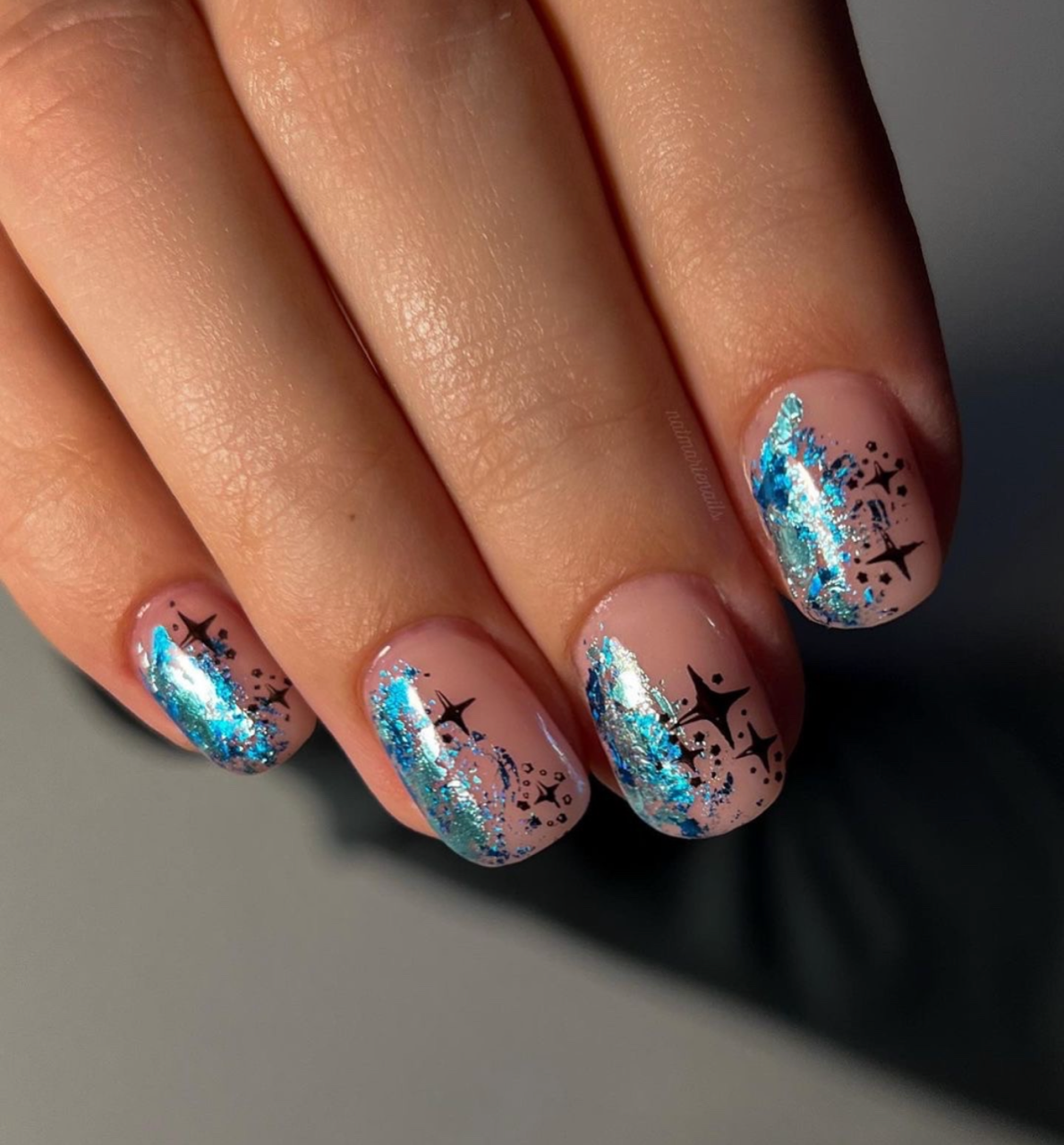 Born to Sparkle (CjS-274) Etched Nail Art Stamping Plate