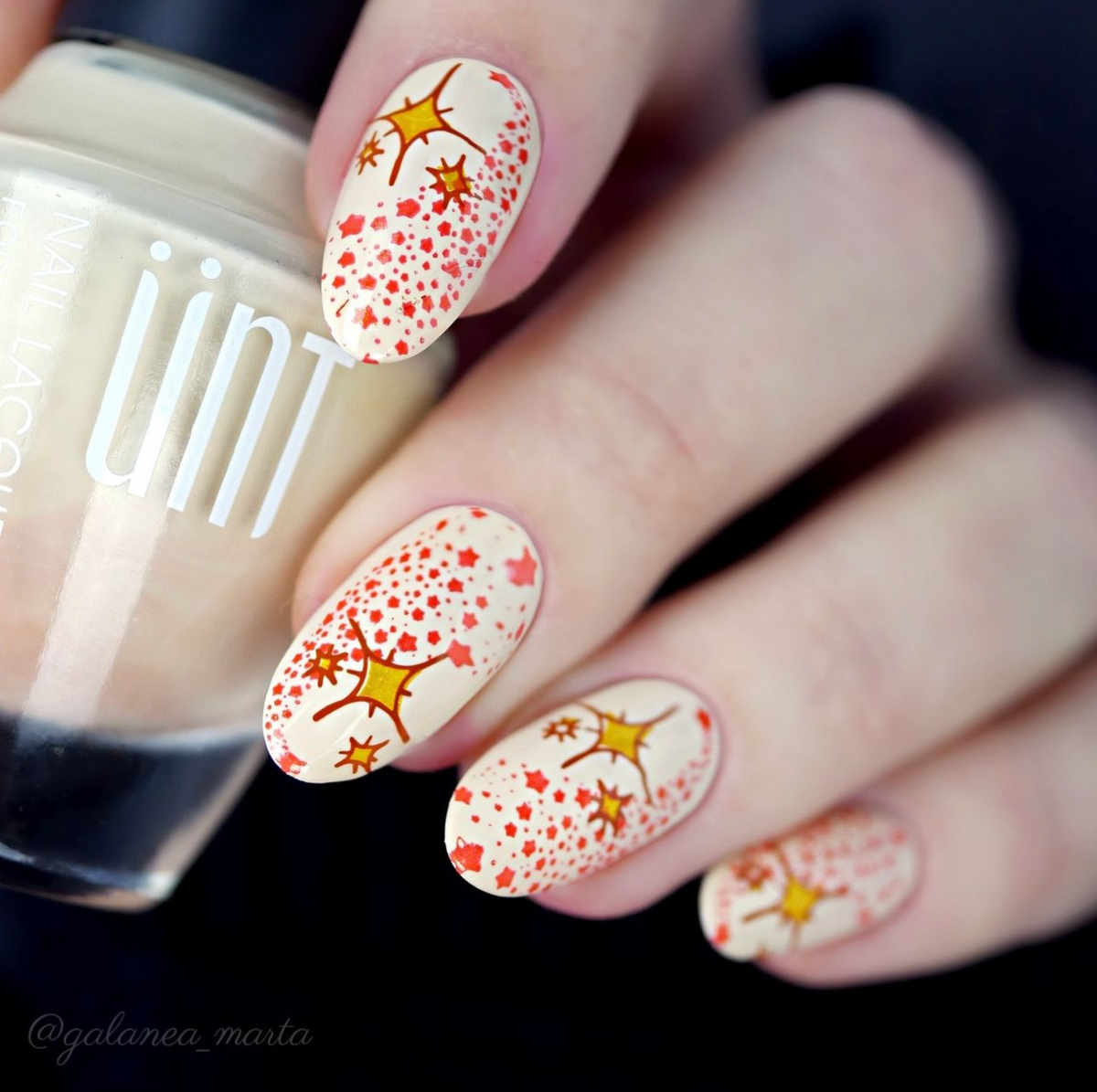 Born to Sparkle (CjS-274) Etched Nail Art Stamping Plate