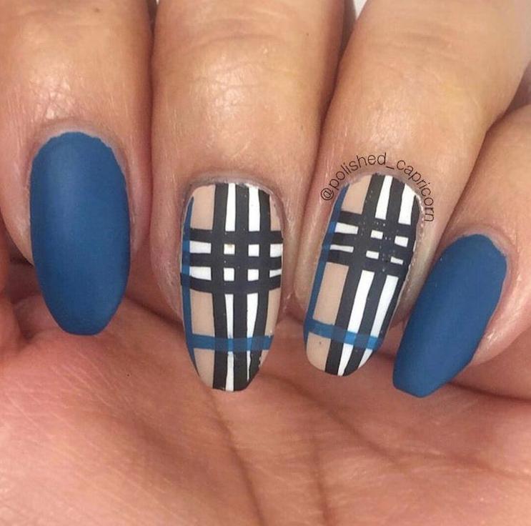 Got Plaid? (CjS-56) Etched Nail Art Stamping Plate