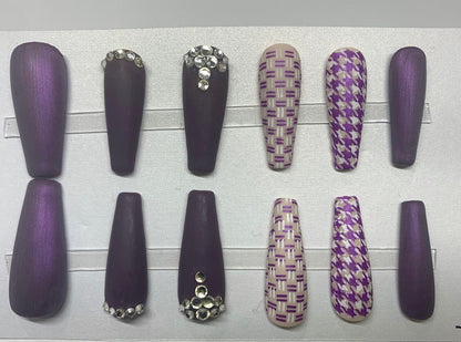 Got Plaid? (CjS-56) Etched Nail Art Stamping Plate