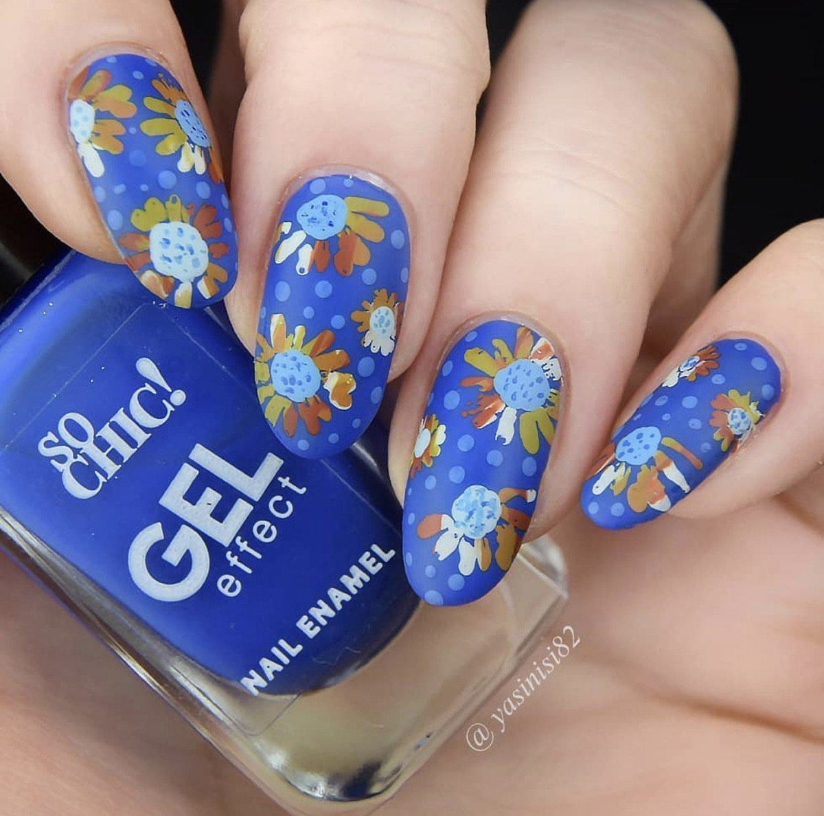 I Dream of Daisies (CjS-104) Etched Nail Art Stamping Plate
